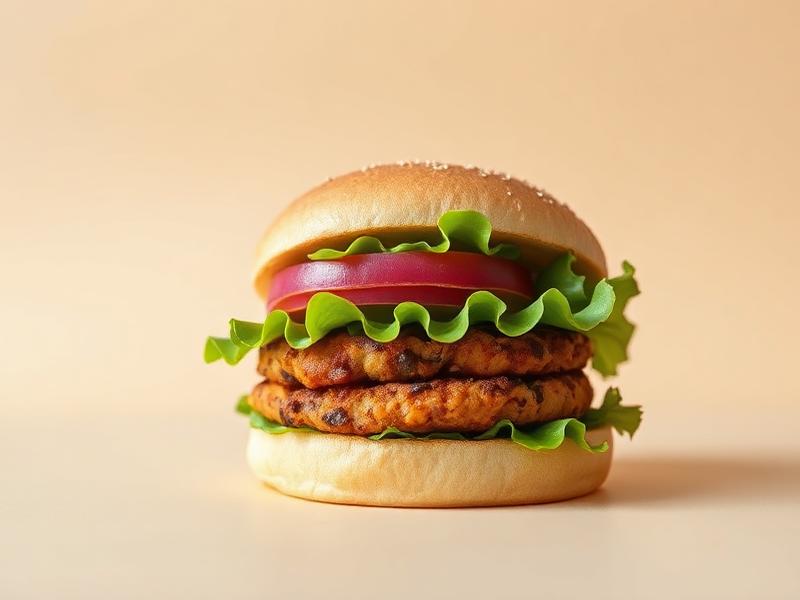 Garden Veg Stack — Veggie Burger